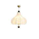 Chestnut Fabric Pendant Light - Lamp Outdoor