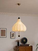 Chestnut Fabric Pendant Light - Lamp Outdoor