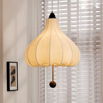 Chestnut Fabric Pendant Light - Lamp Outdoor
