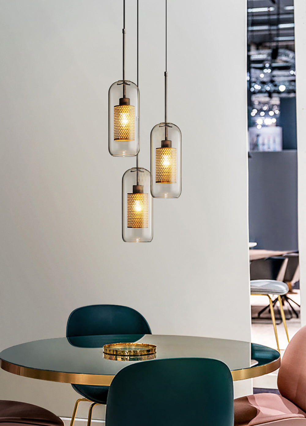 Chiswick Glass Pendant Light - Lamp Outdoor