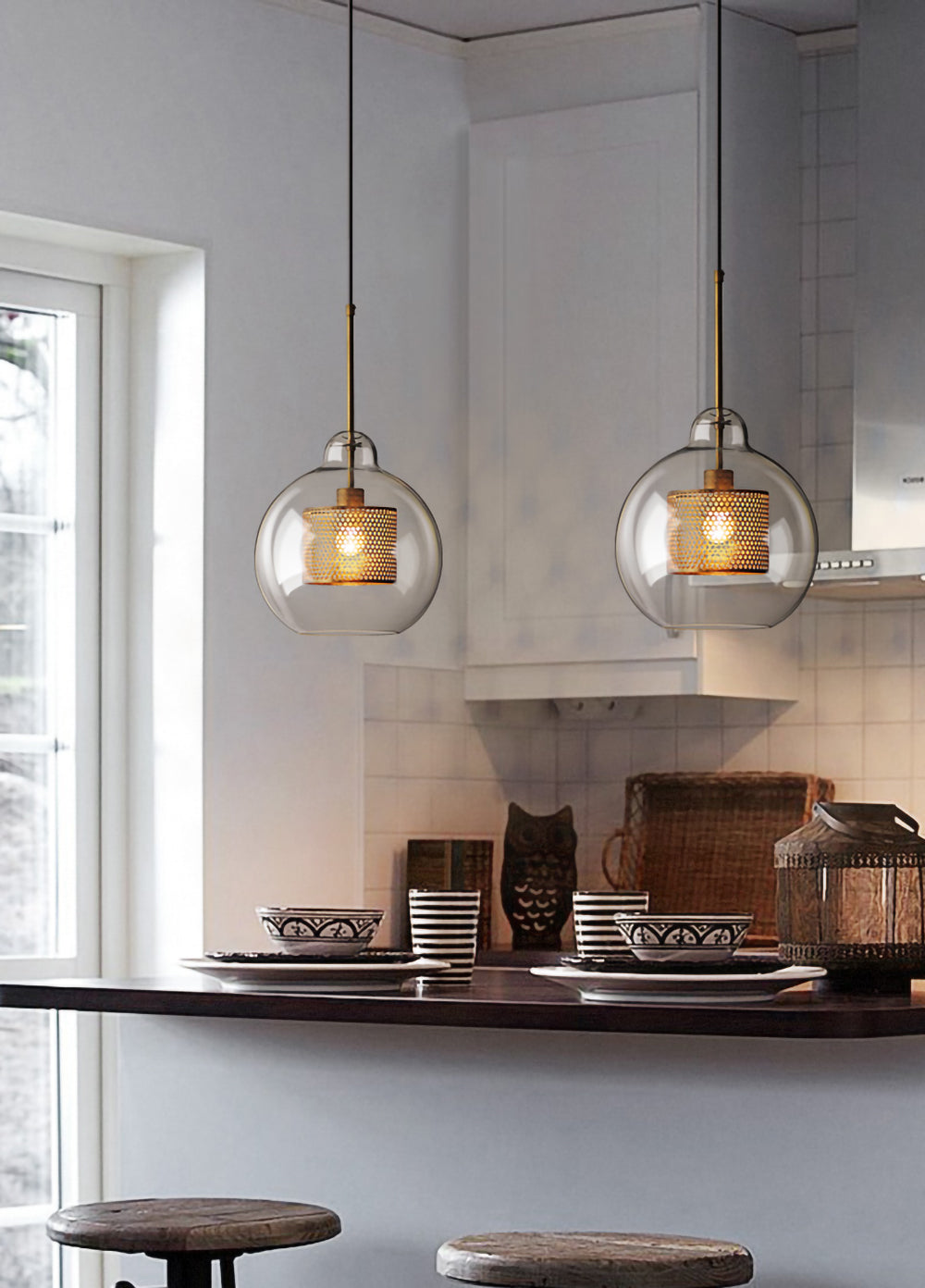 Chiswick Glass Pendant Light - Lamp Outdoor