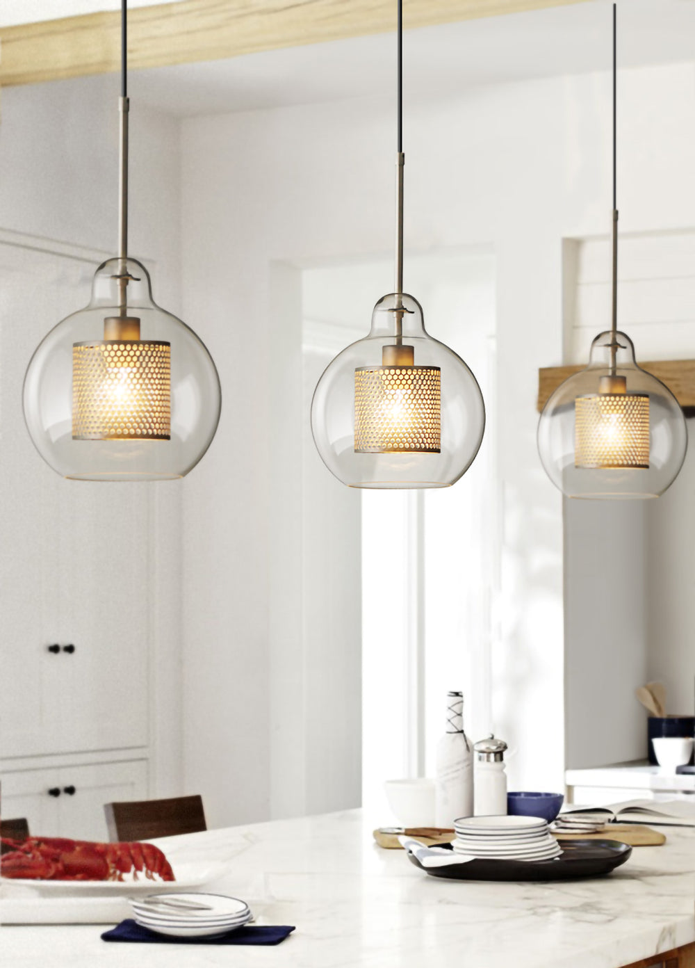 Chiswick Glass Pendant Light - Lamp Outdoor