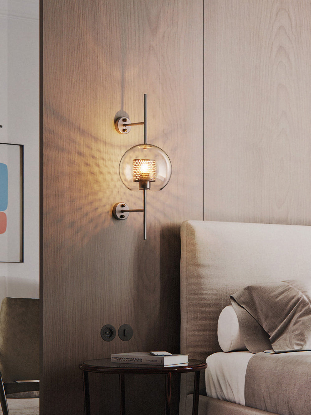 Chiswick Glass Wall Light - Lamp Outdoor