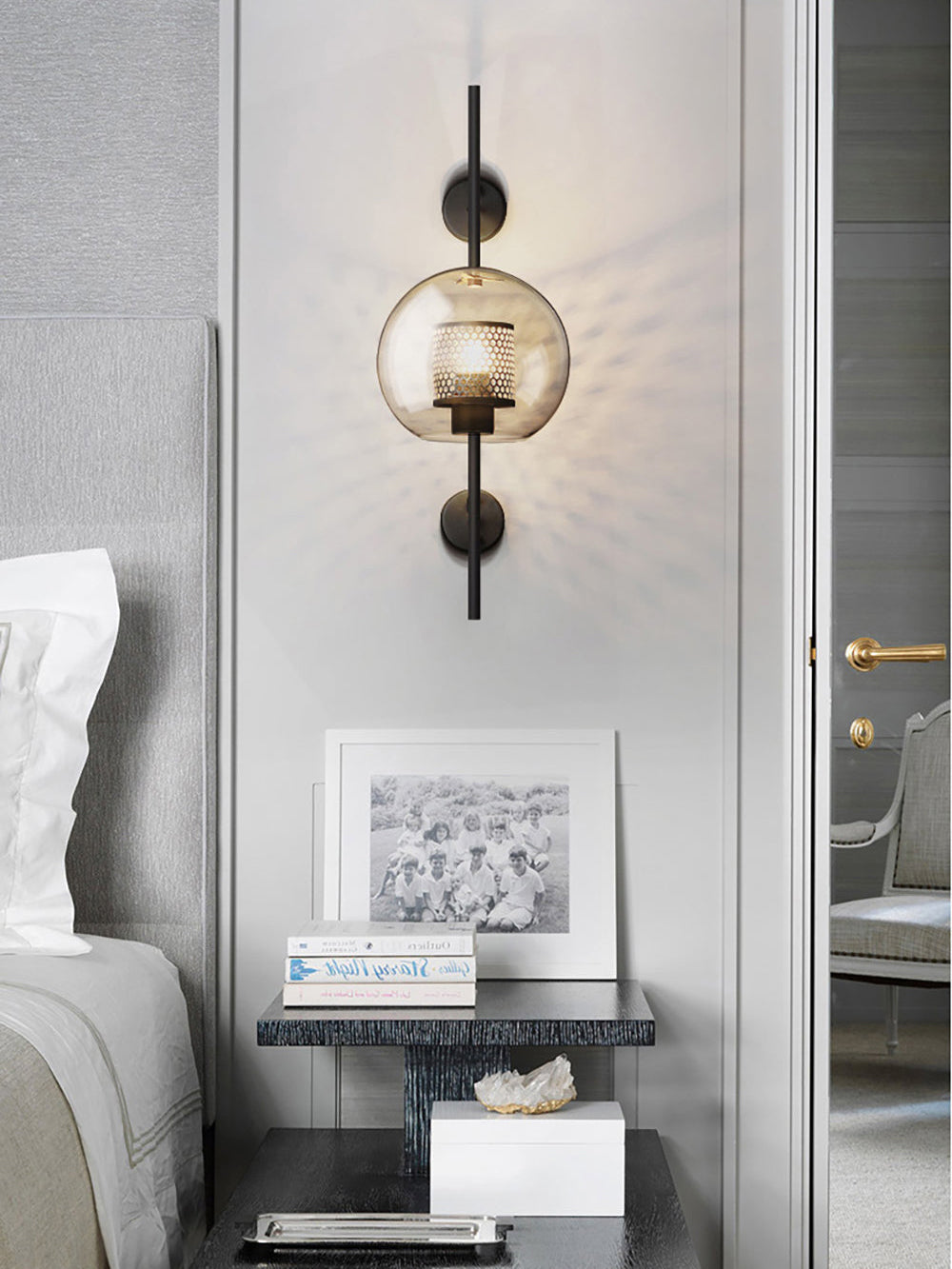 Chiswick Glass Wall Light - Lamp Outdoor