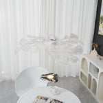 Solara Chandelier Suspension Clear Leaf - Letslighting