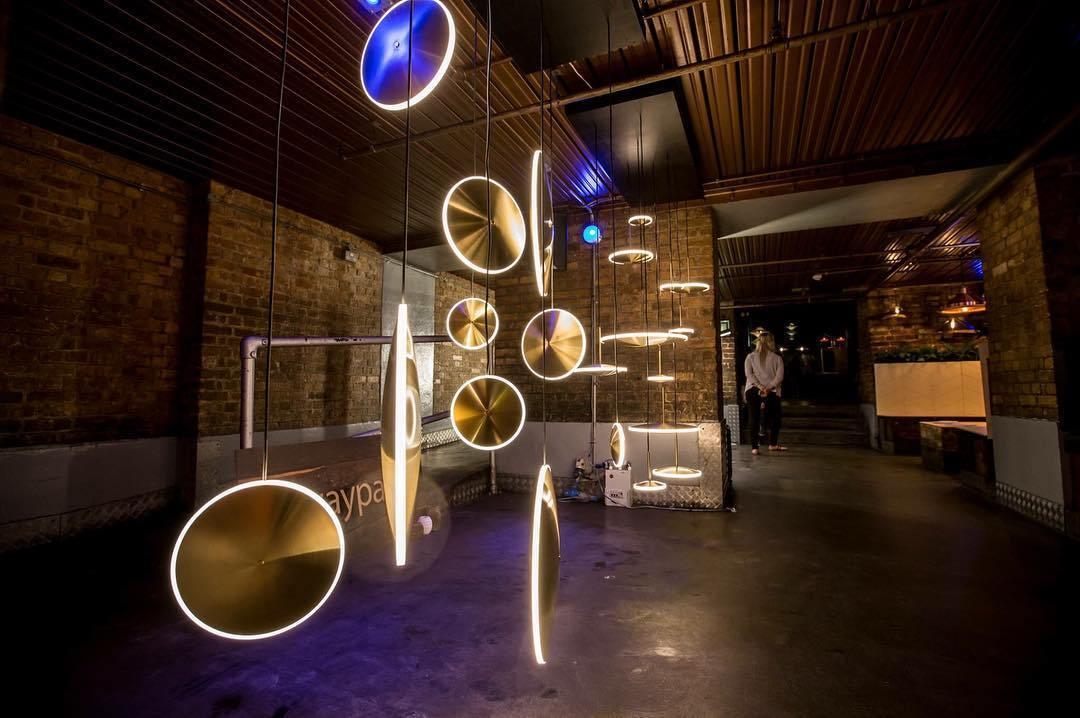 Chrona Dish Pendant Light - Lamp Outdoor