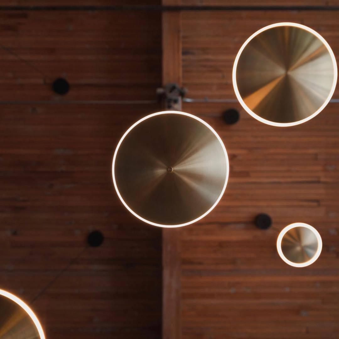 Chrona Dish Pendant Light - Lamp Outdoor