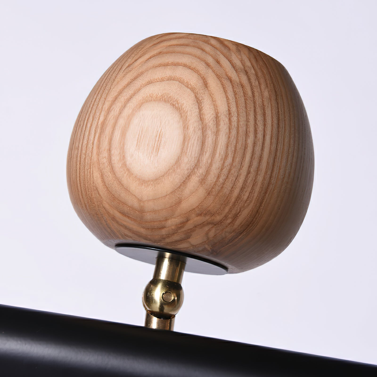 Avelira Rustic Wood Globe Linear Pendant Light - Lamp Outdoor