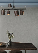 Avelira Rustic Wood Globe Linear Pendant Light - Lamp Outdoor