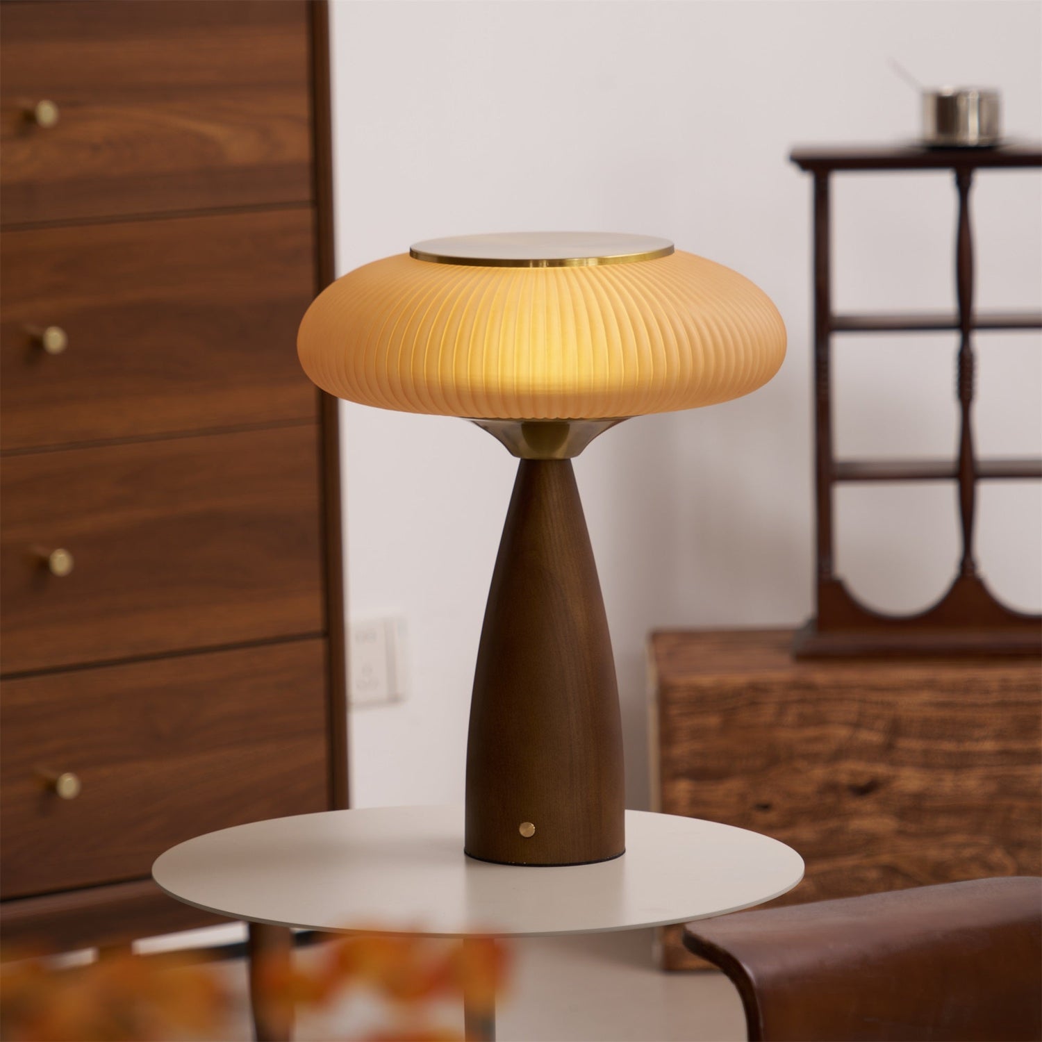 Cielo Modern Wood Table Lamp