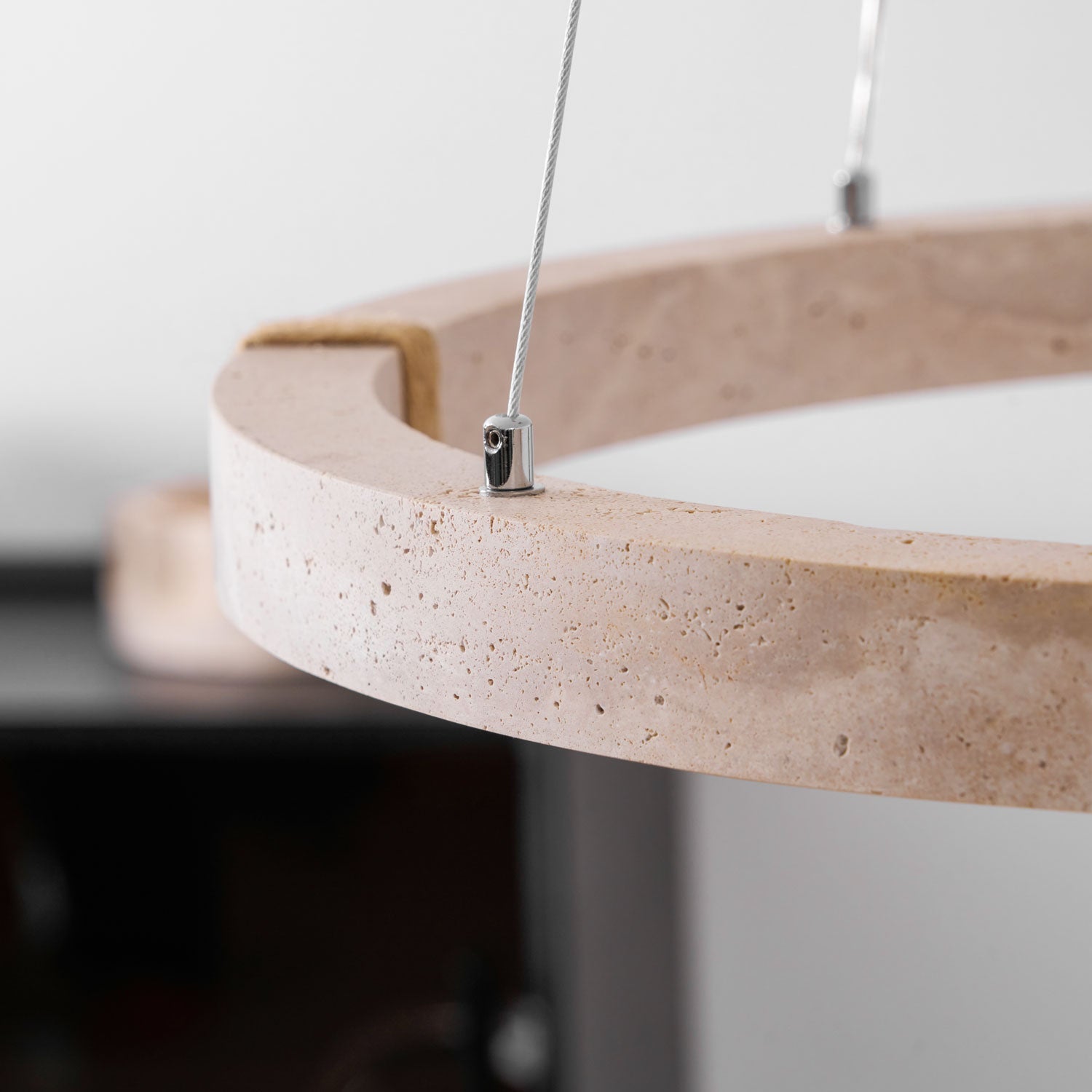 Alsilis Travertine Chandelier - Lamp Outdoor