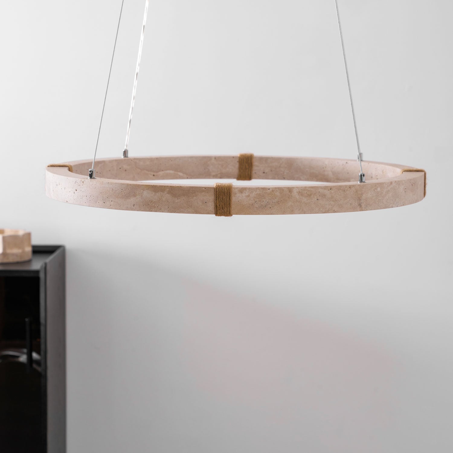 Alsilis Travertine Chandelier - Lamp Outdoor