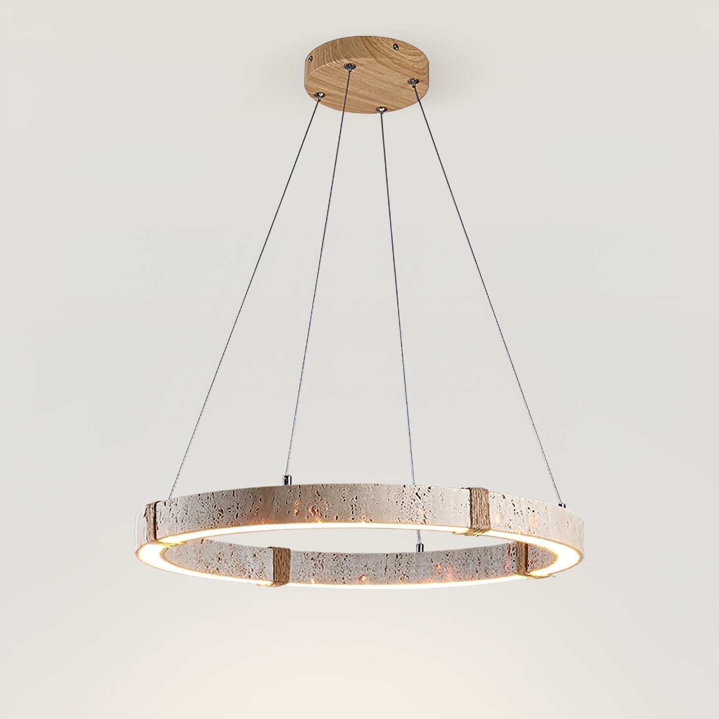 Alsilis Travertine Chandelier - Lamp Outdoor