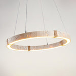 Alsilis Travertine Chandelier - Lamp Outdoor