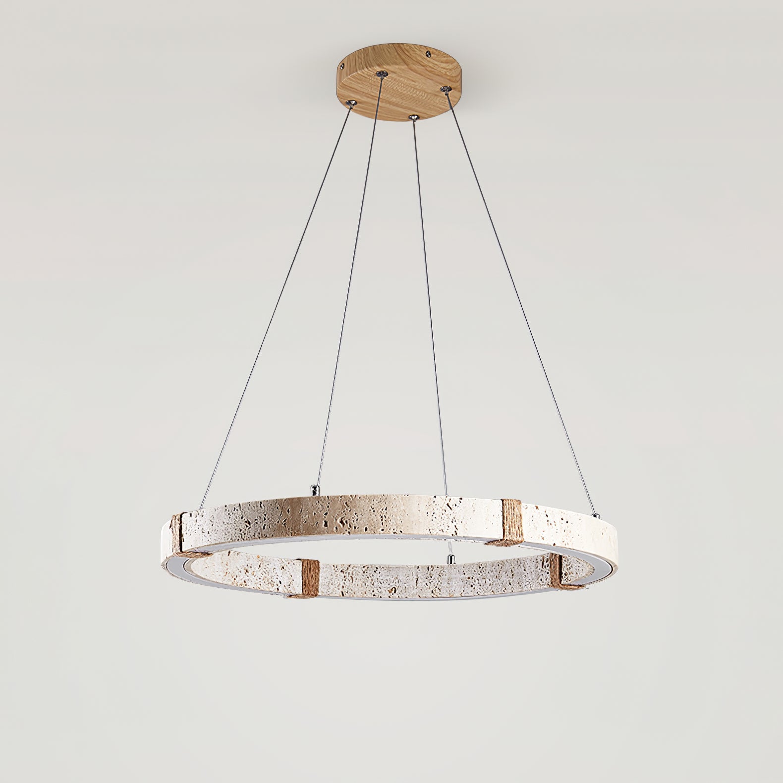 Alsilis Travertine Chandelier - Lamp Outdoor