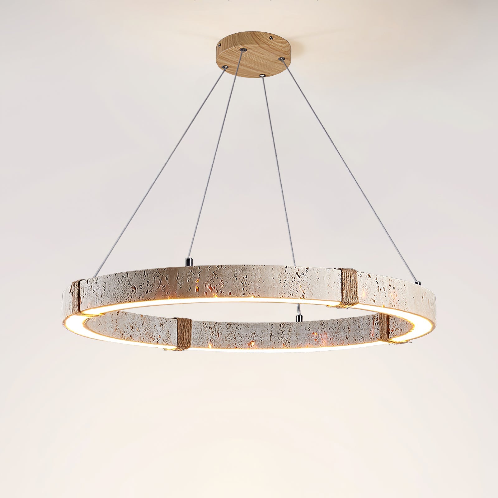 Alsilis Travertine Chandelier - Lamp Outdoor