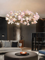 Circular Blossom Chandelier - Lamp Outdoor