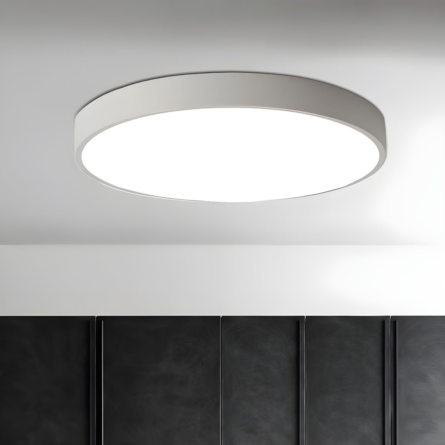 Circular Slimline Ceiling Light - Lamp Outdoor