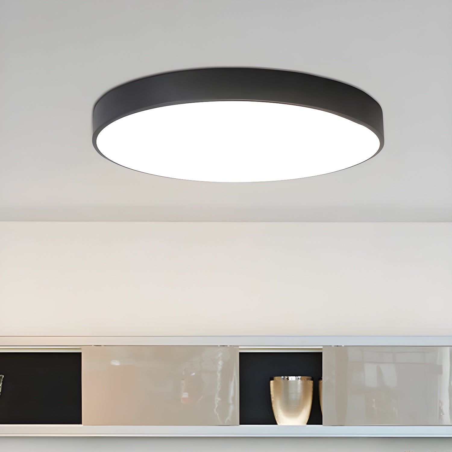 Circular Slimline Ceiling Light - Lamp Outdoor