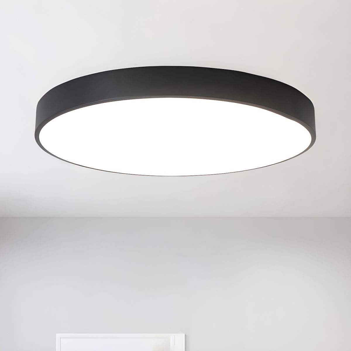 Circular Slimline Ceiling Light - Lamp Outdoor