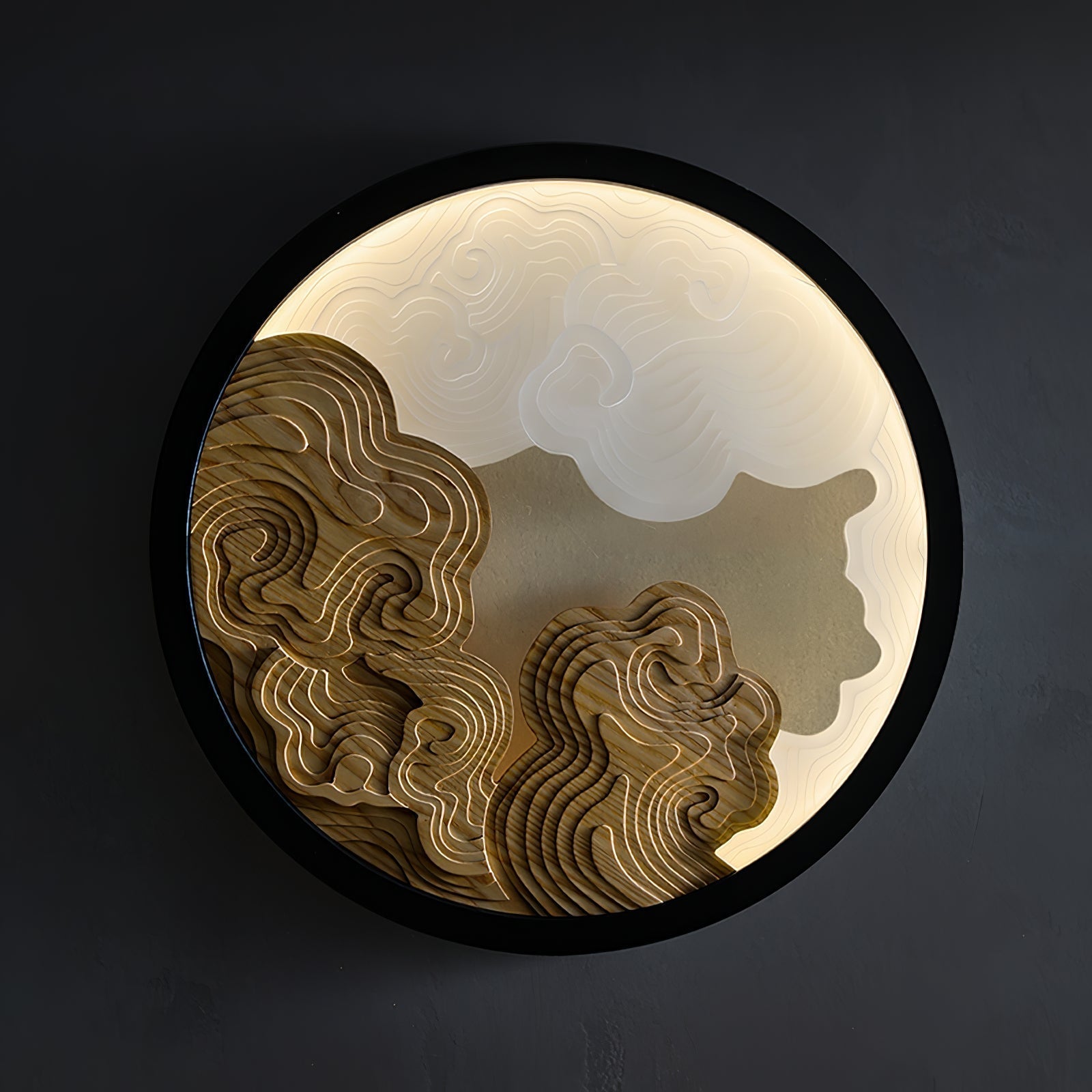Grayson Modern Wood Wall Lamp - Lamp Outdoor