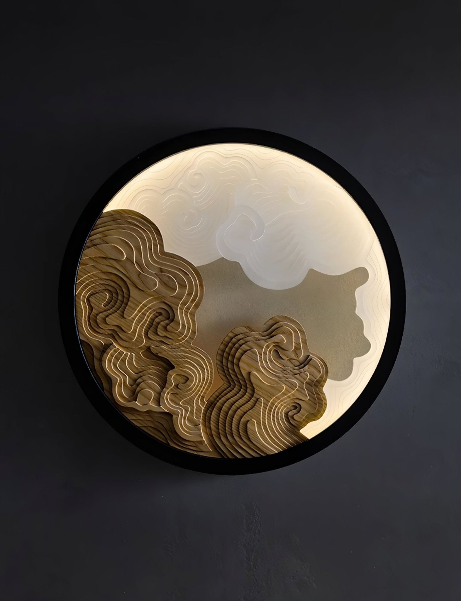 Grayson Modern Wood Wall Lamp - Lamp Outdoor