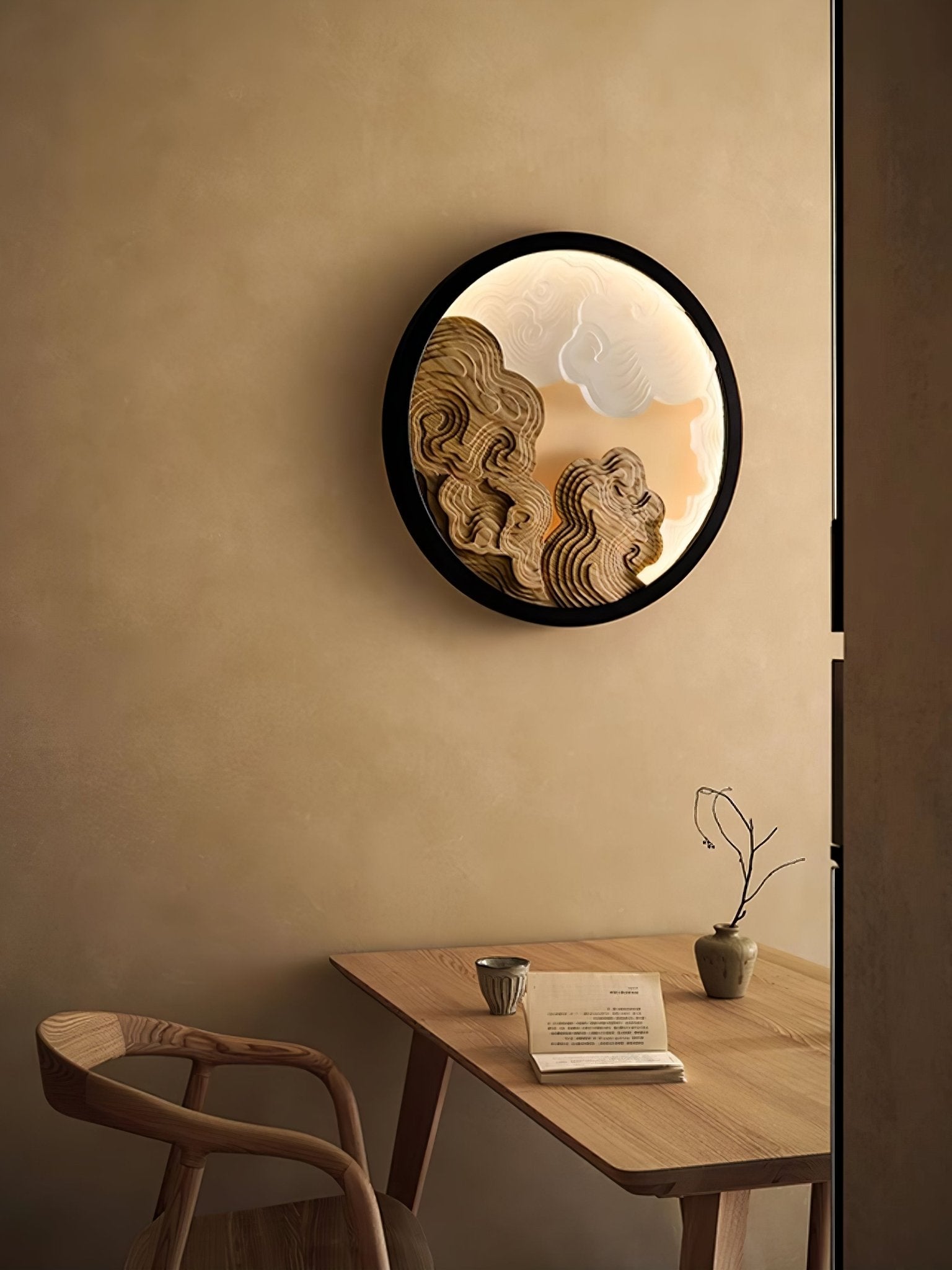 Grayson Modern Wood Wall Lamp - Lamp Outdoor