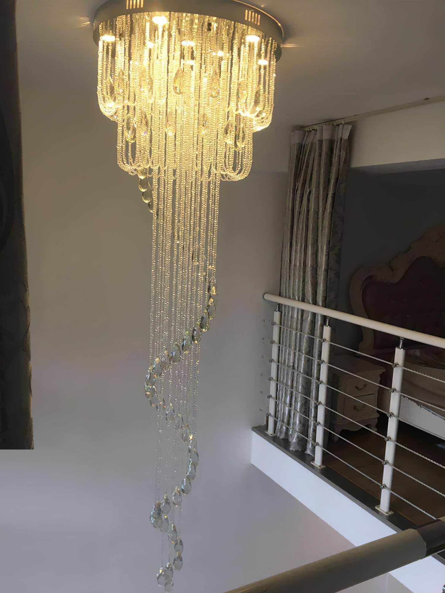 Classic Symphony Spiral Chandelier - Lamp Outdoor