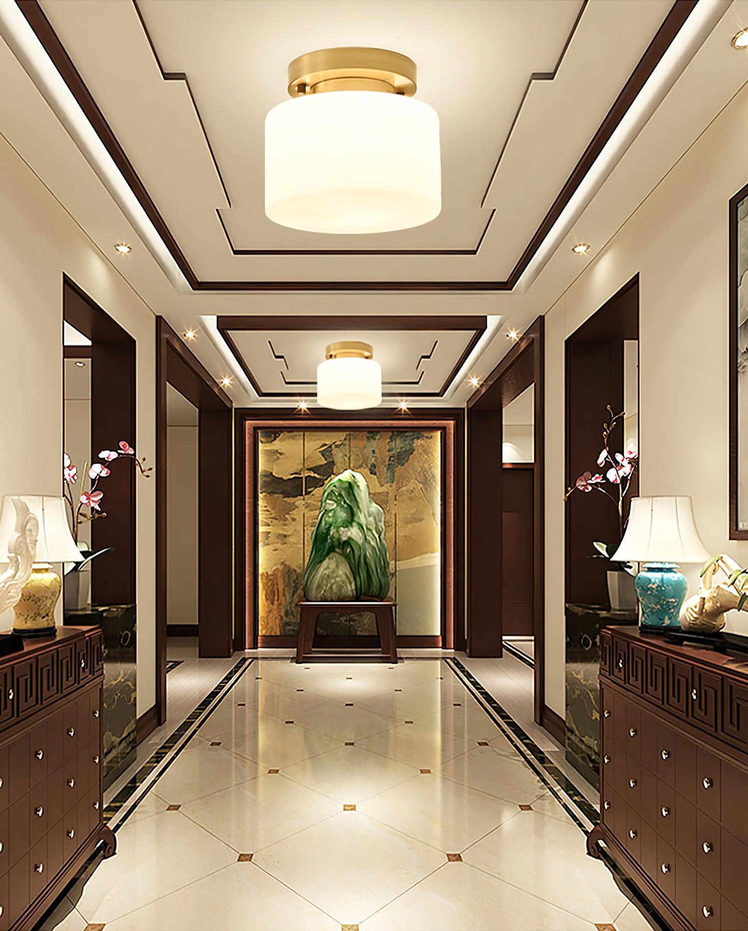 Clinio Flush Mount Ceiling Light - Lamp Outdoor
