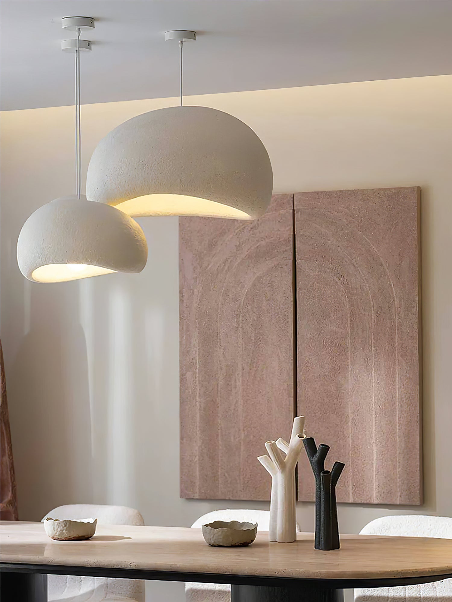 Ivinan Minimalist Cloud Style B Metal Pendant Light - Lamp Outdoor