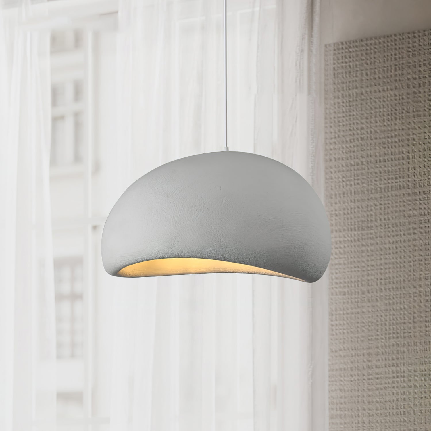 Ivinan Minimalist Cloud Style B Metal Pendant Light - Lamp Outdoor