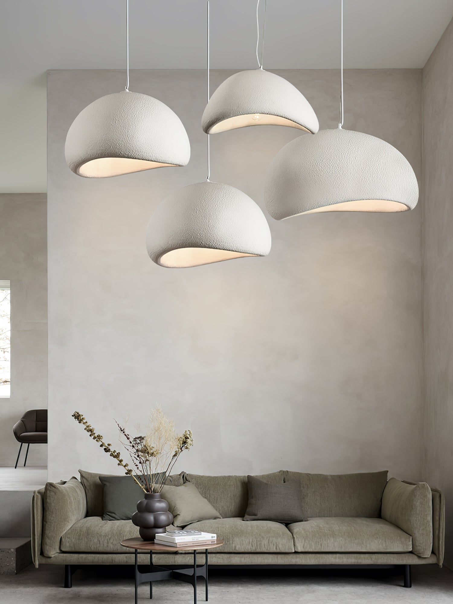 Ivinan Minimalist Cloud Style B Metal Pendant Light - Lamp Outdoor