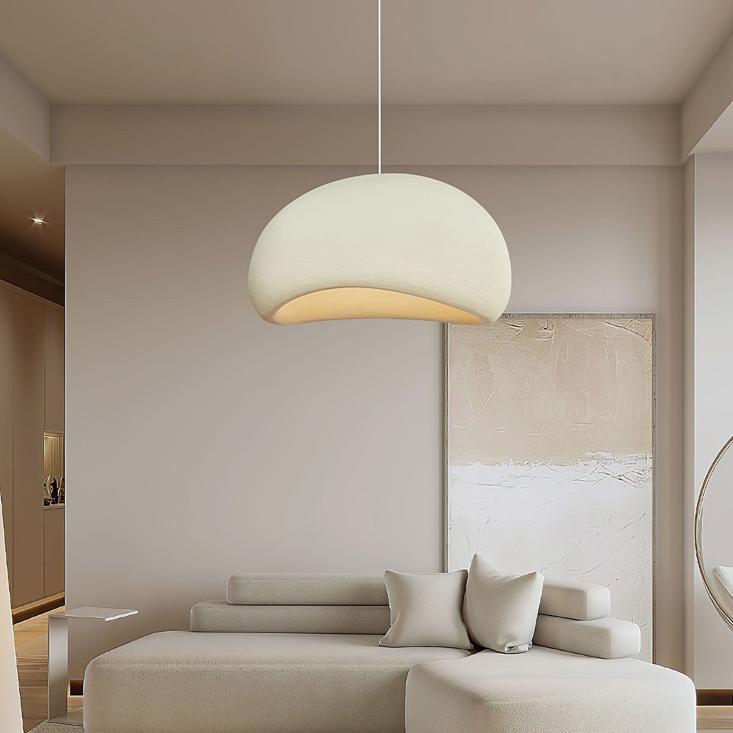 Ivinan Minimalist Cloud Style B Metal Pendant Light - Lamp Outdoor
