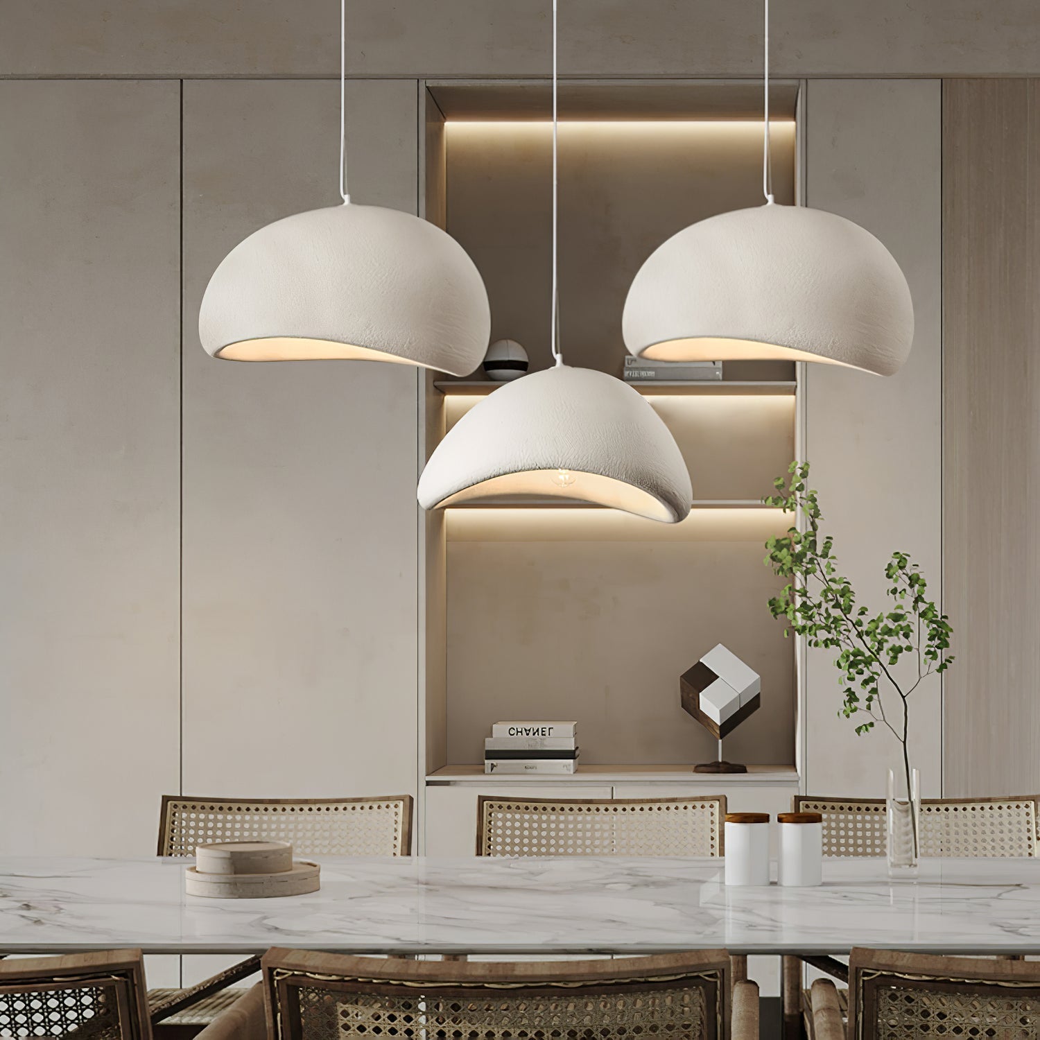 Ivinan Minimalist Cloud Style B Metal Pendant Light - Lamp Outdoor