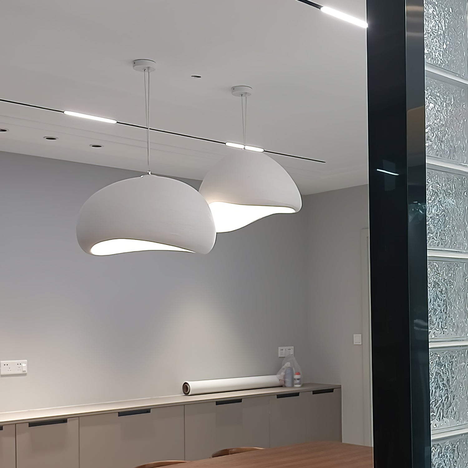 Ivinan Minimalist Cloud Style B Metal Pendant Light - Lamp Outdoor