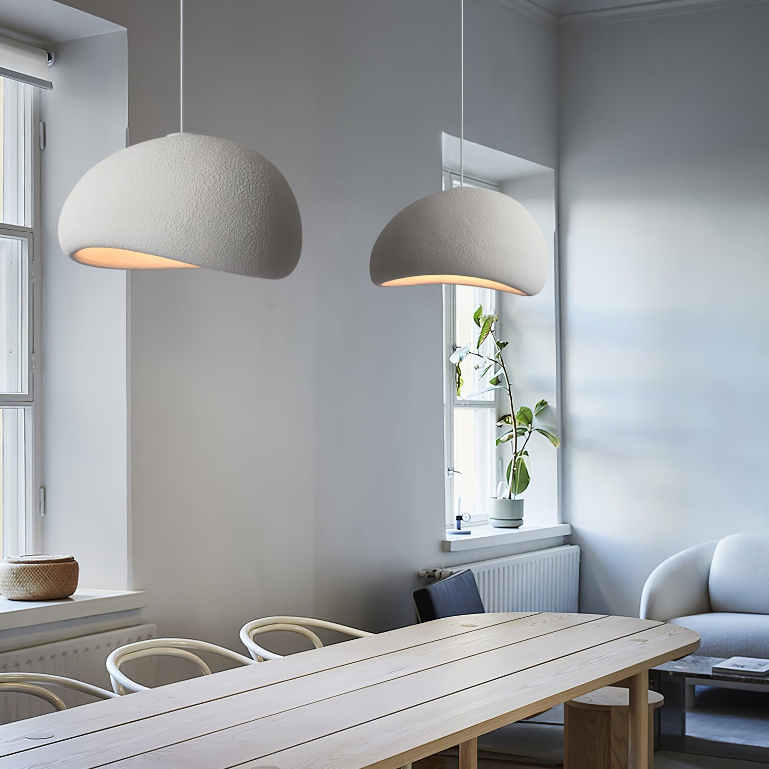 Ivinan Minimalist Cloud Style B Metal Pendant Light - Lamp Outdoor