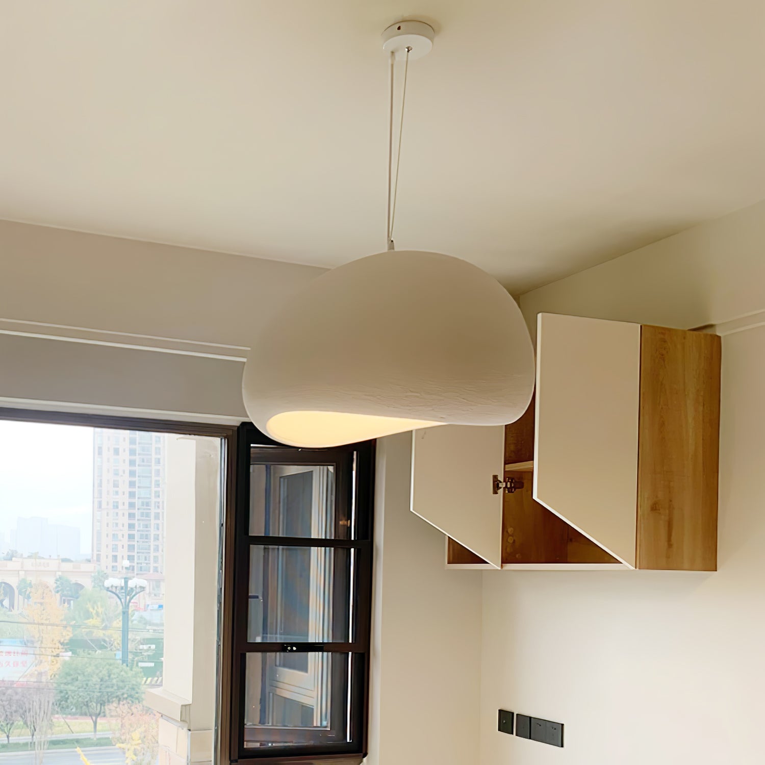 Ivinan Minimalist Cloud Style B Metal Pendant Light - Lamp Outdoor