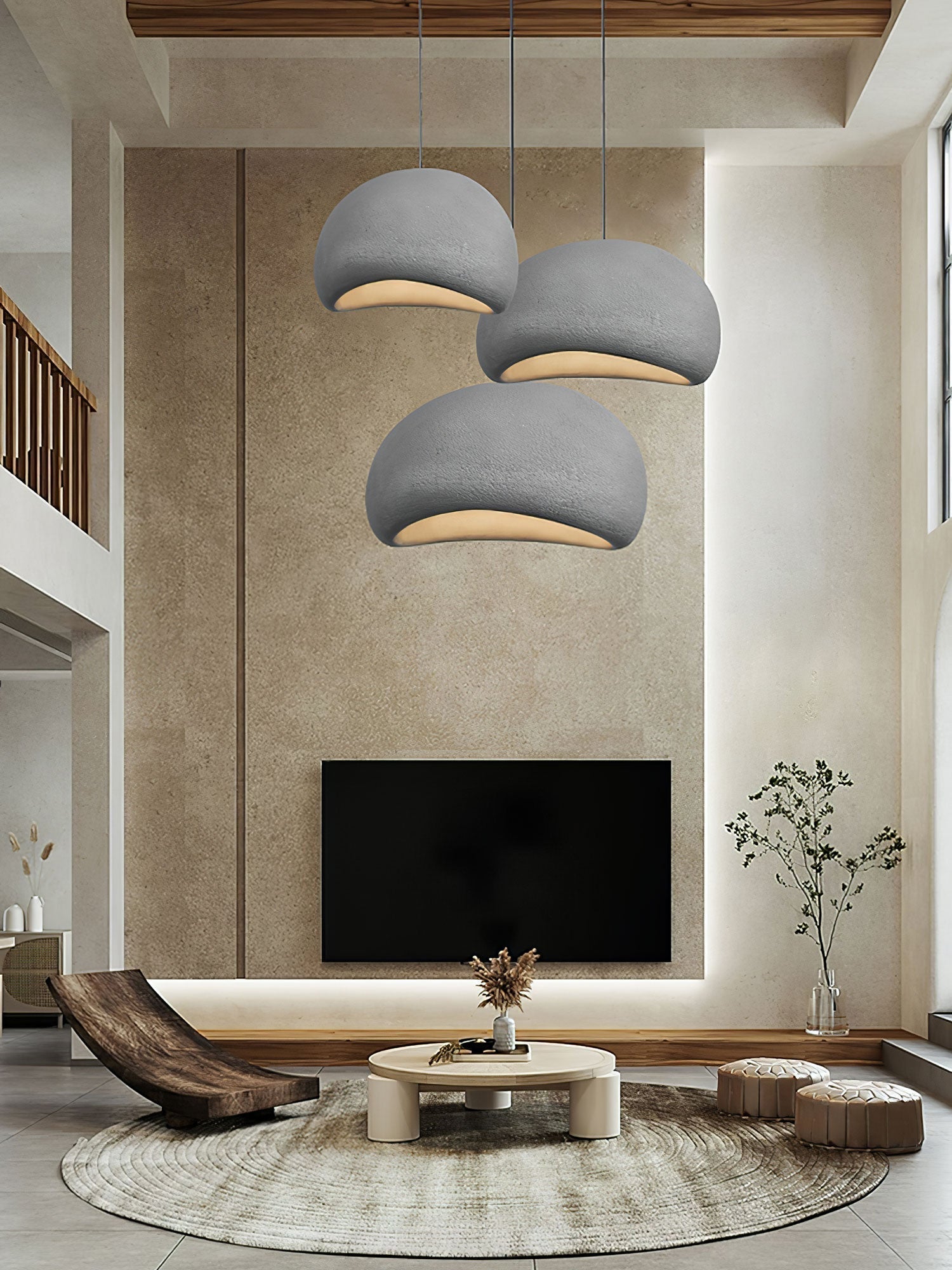 Ivinan Minimalist Cloud Style B Metal Pendant Light - Lamp Outdoor
