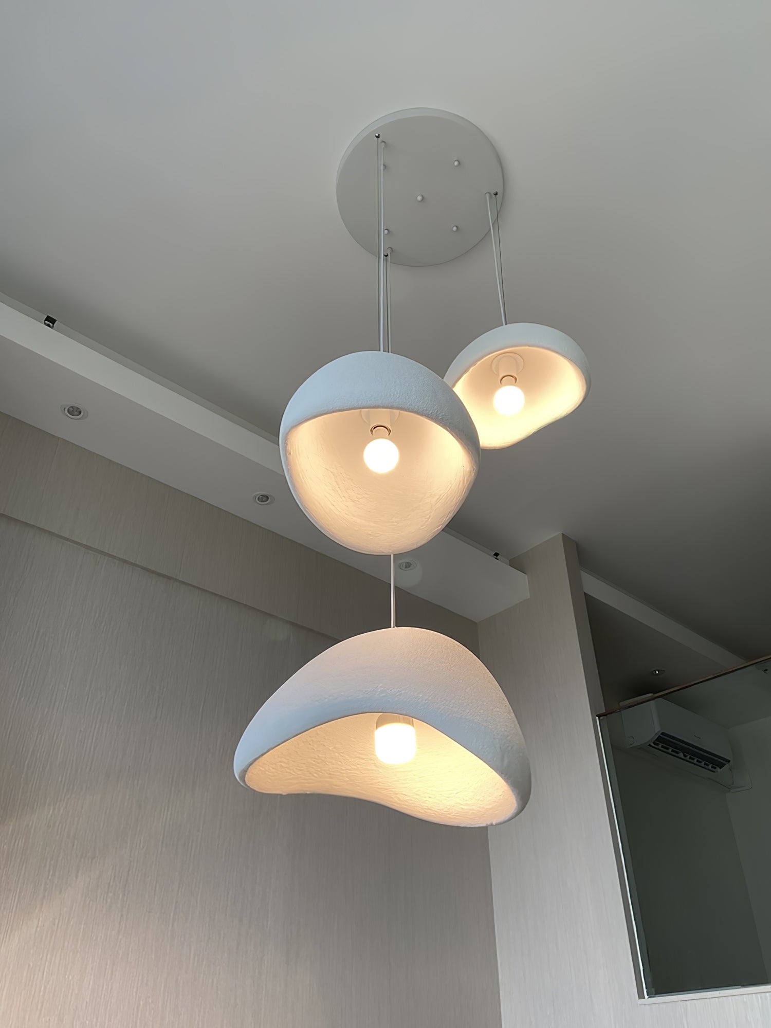 Ivinan Minimalist Cloud Style B Metal Pendant Light - Lamp Outdoor