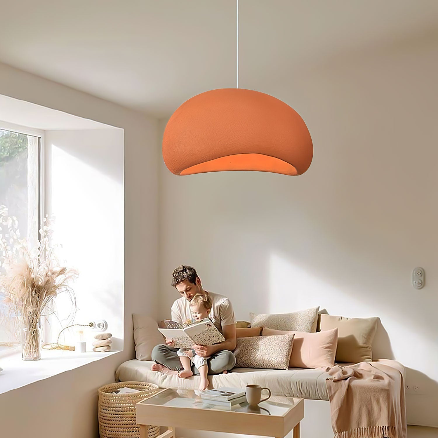 Ivinan Minimalist Cloud Style B Metal Pendant Light - Lamp Outdoor