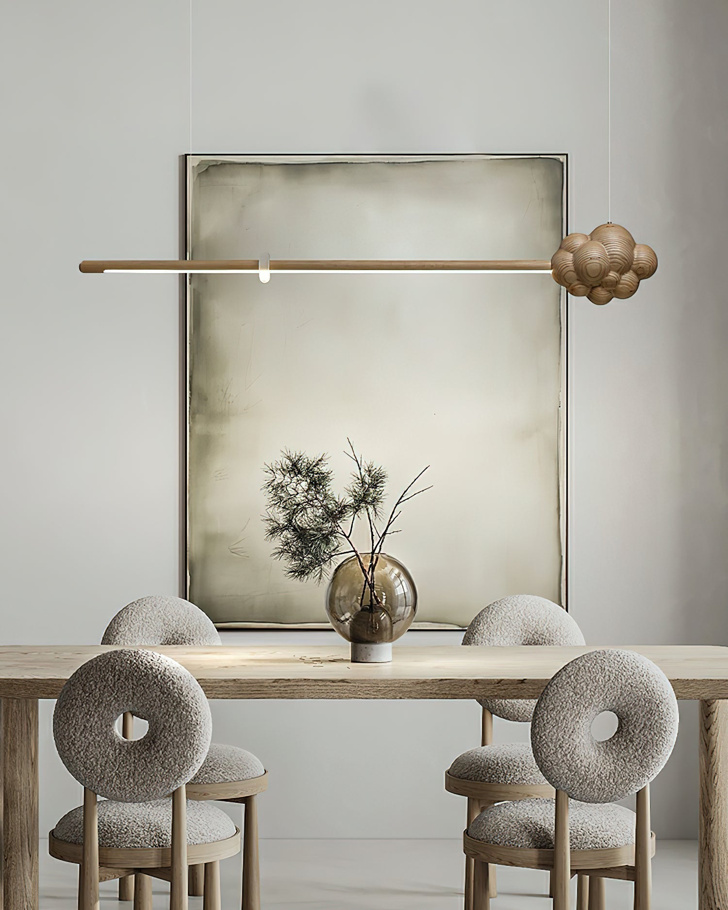 Cloud Stick Chandelier - Lamp Outdoor