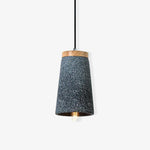 Coburg Wood Cement Pendant Light - Lamp Outdoor