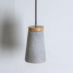 Coburg Wood Cement Pendant Light - Lamp Outdoor