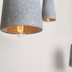 Coburg Wood Cement Pendant Light - Lamp Outdoor