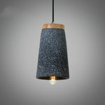 Coburg Wood Cement Pendant Light - Lamp Outdoor