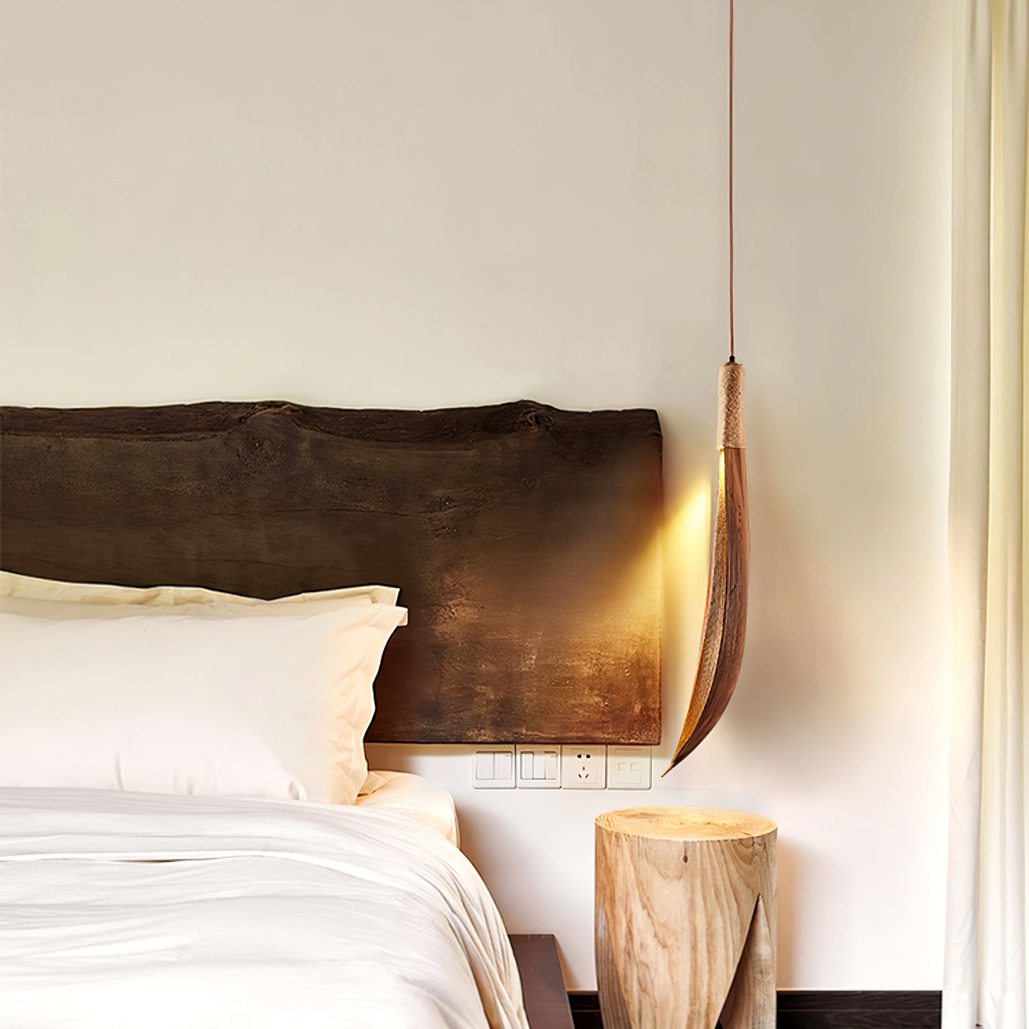 Cocoa Leaf Pendant Lamp - Lamp Outdoor