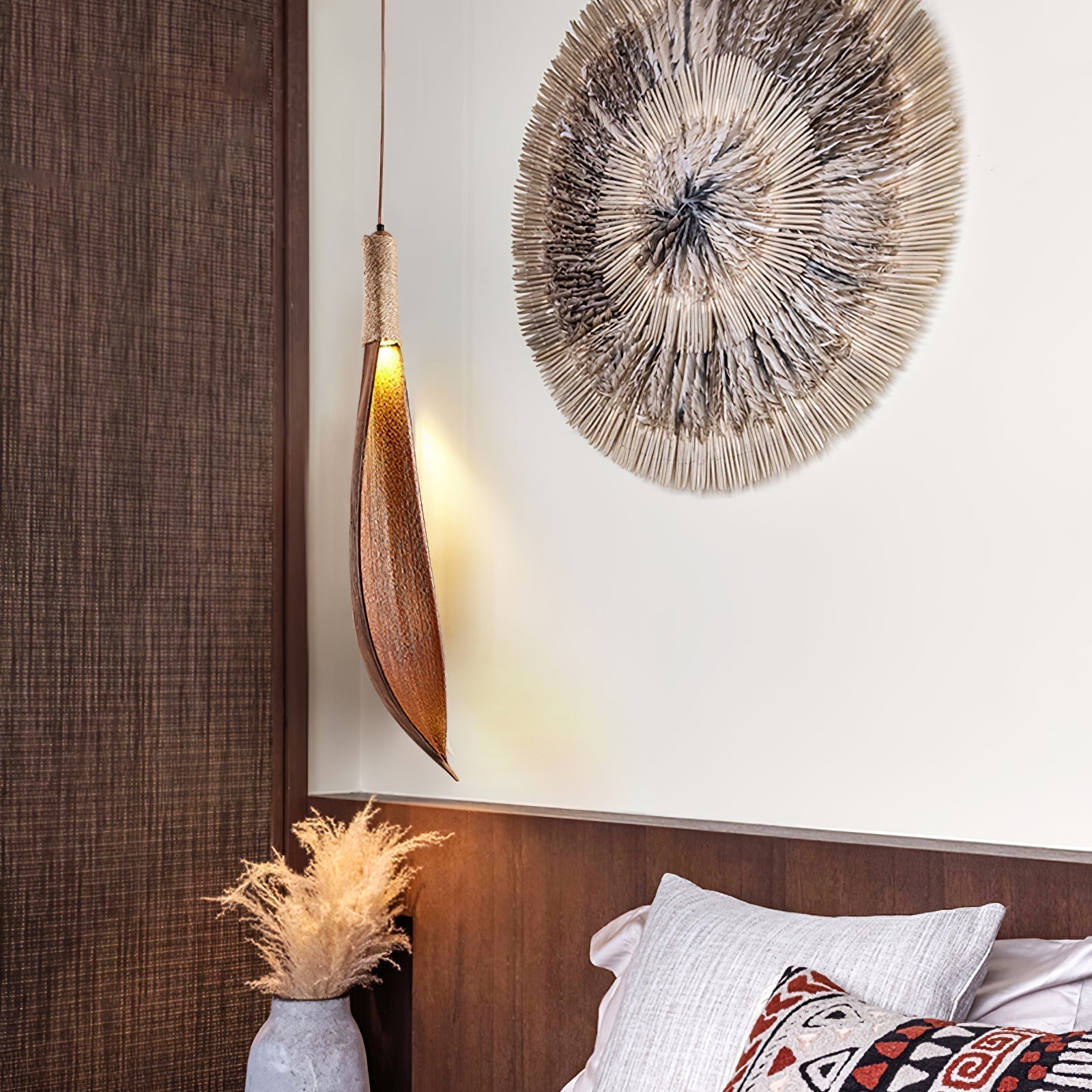 Cocoa Leaf Pendant Lamp - Lamp Outdoor