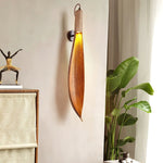 Cocoa Leaf Wall Sconce - Lamp Outdoor