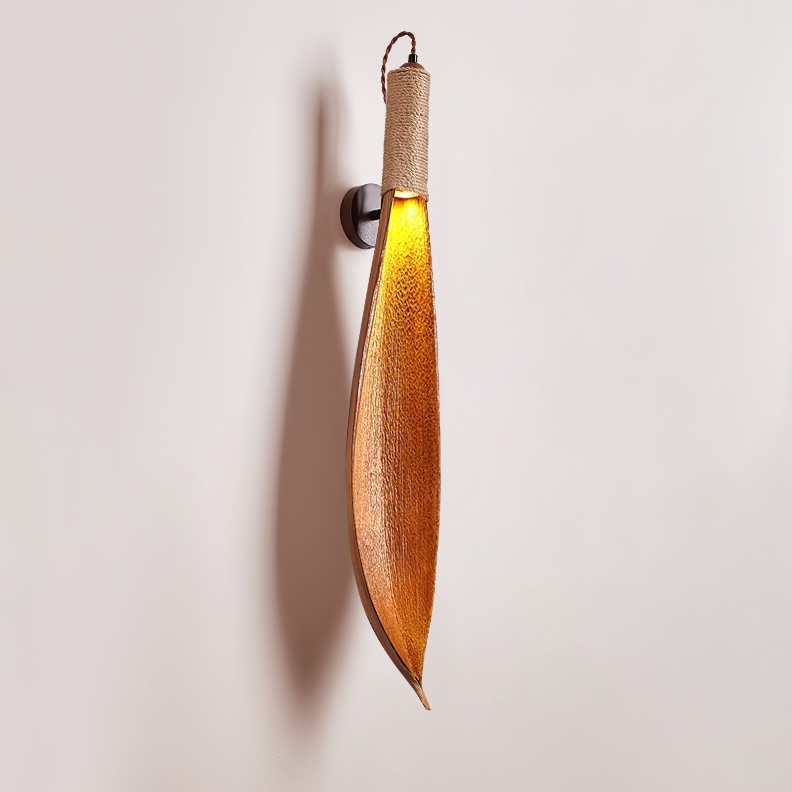 Cocoa Leaf Wall Sconce - Lamp Outdoor