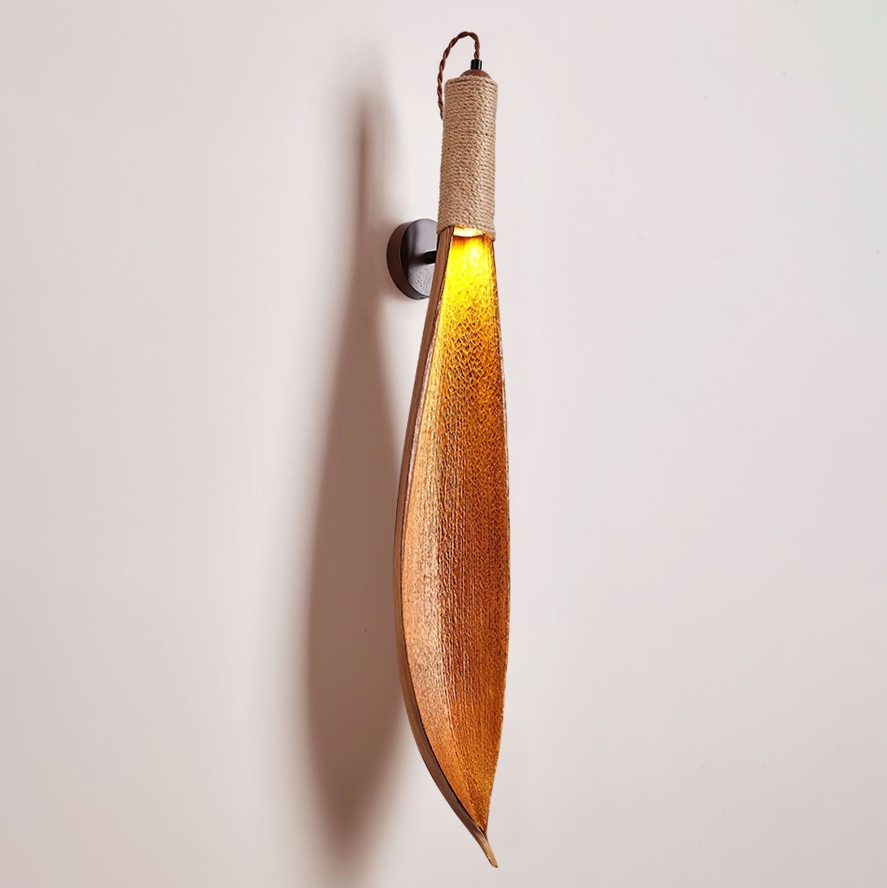 Cocoa Leaf Wall Sconce - Lamp Outdoor